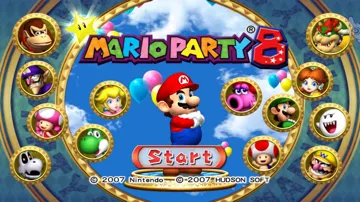 Mario Party 8 screen shot title